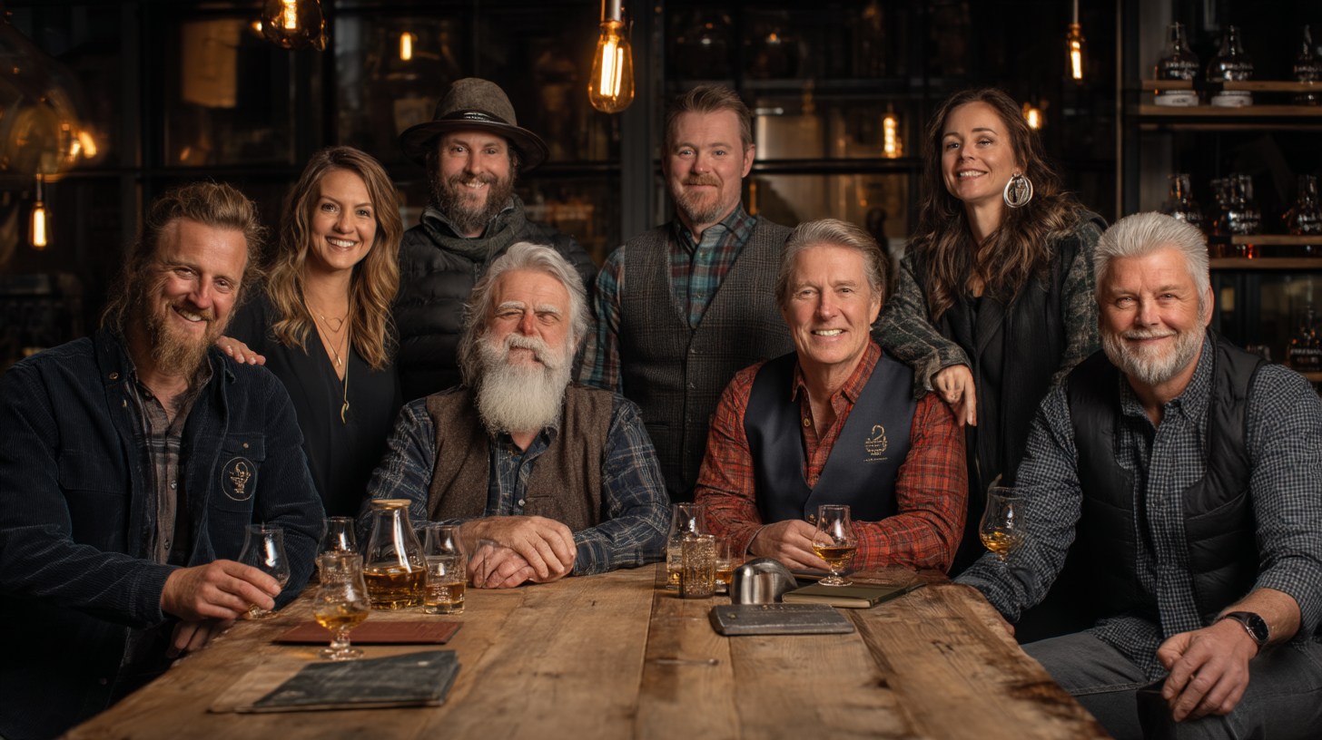8 different whiskey personalities